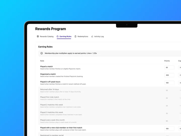 Rewards rules