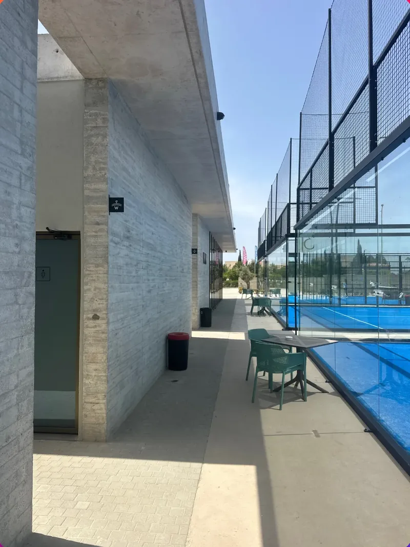 Padel courts at Manchester club